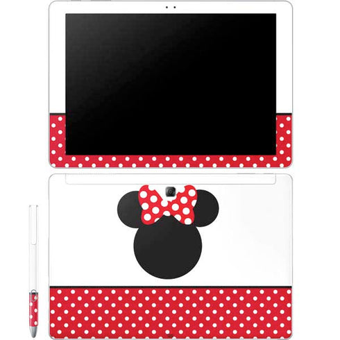 Disney Minnie Mouse Symbol Galaxy Book 12in Skin